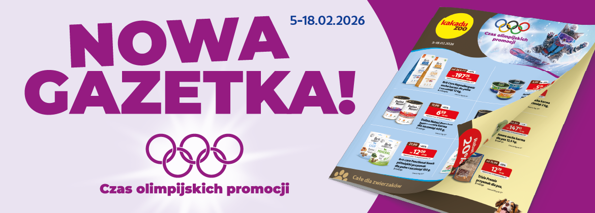 Gazetka Kakadu Zoo - luty 2026